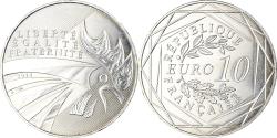 World Coins - France, 10 Euro, 2014, Coq, , Silver, Gadoury:EU656