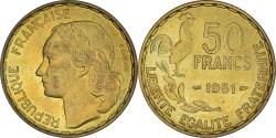 World Coins - Coin, France, Guiraud, 50 Francs, 1951, Paris, , Aluminum-Bronze