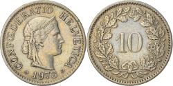 World Coins - Coin, Switzerland, 10 Rappen, 1973, Bern, , Copper-nickel, KM:27