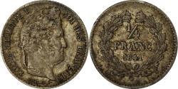 World Coins - Coin, France, Louis-Philippe, 1/4 Franc, 1841, Lille, , Silver