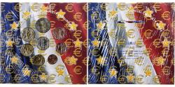 World Coins - France, Coffret 1c. à 2€, BU, 2003, MDP,
