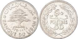 World Coins - Coin, Lebanon, 50 Piastres, 1975