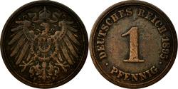 World Coins - Coin, GERMANY - EMPIRE, Wilhelm II, Pfennig, 1895, Stuttgart, , Copper