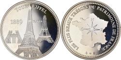 World Coins - France, Medal, Paris - La Tour Eiffel, Arts & Culture, , Copper-nickel