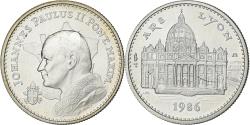 World Coins - France, Medal, Jean-Paul II, Ars-Lyon, 1986, Monnaie de Paris, Silver, Editions
