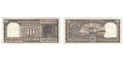 World Coins - Banknote, India, 10 Rupees, KM:60j, AU(55-58)