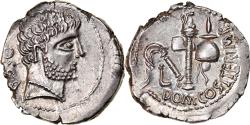 Ancient Coins - Domitia, Denarius, 39 BC, Osca, Silver, , Crawford:532/1