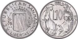 World Coins - Coin, San Marino, 10 Lire, 1981