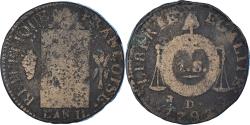 World Coins - Coin, France, Sol aux balances françoise, Sol, 1793 - AN II, Lyon,