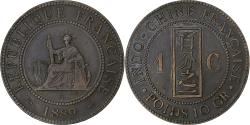 World Coins - French Indo-China, Cent, 1889, Paris, Bronze, , KM:1