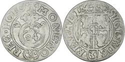 World Coins - Coin, Poland, Sigismund III, 3 Polker, 3 Poltorak - 1 Kruzierz, 1622,