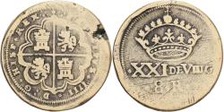 World Coins - Spain, Philip IV, Monetary weight, 8 Réaux, Madrid, Bronze,