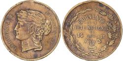 World Coins - France, Medal, Souvenir de la Fête Nationale du 14 Juillet, 1883,