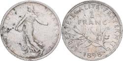 World Coins - Coin, France, 1 Franc, 1898, Paris, , Silver, Gadoury:467