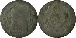 World Coins - Coin, France, Sol aux balances françoise, Sol, 1793, Lille, , Bronze
