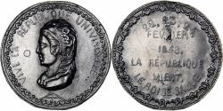 World Coins - France, Medal, La République Vient, Le Roi se Sauve, 1848, Tin,