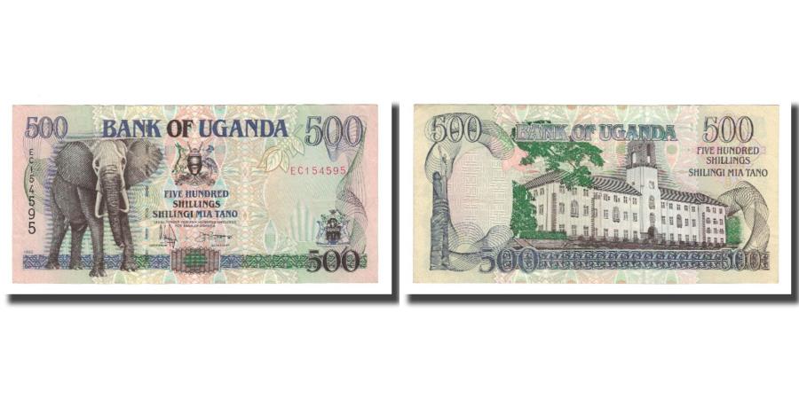 World Coins - Banknote, Uganda, 500 Shillings, 1991, KM:33b, UNC(65-70)