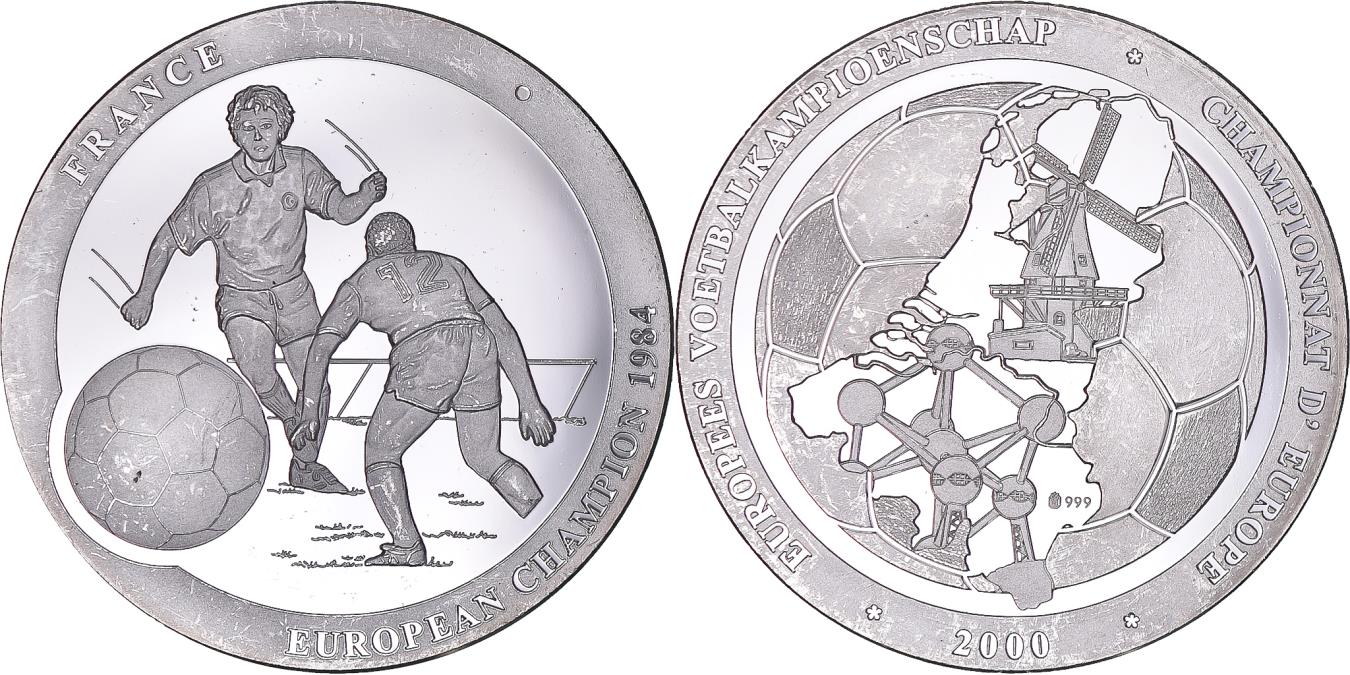 France, Medal, European Cup (1984), 2000, FRANCE, , Silver