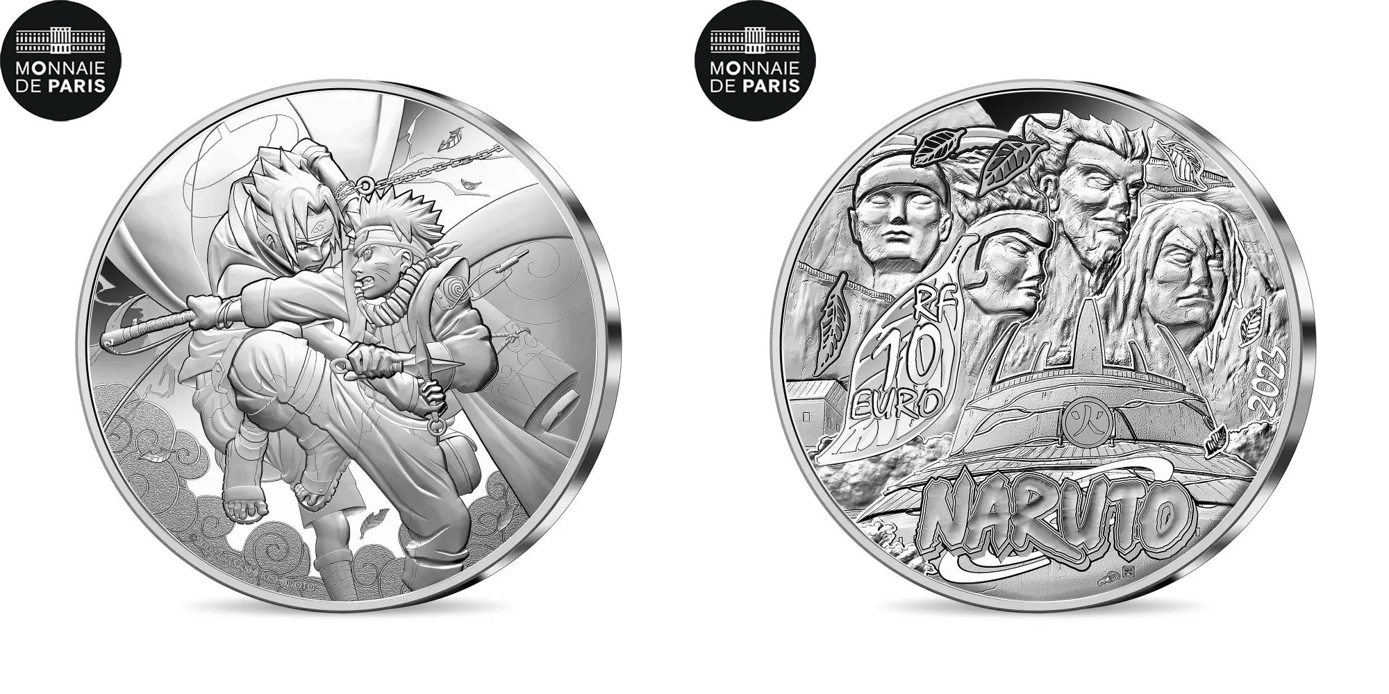 2023 フランス ナルト 放送20周年記念 10ユーロ プルーフ銀貨