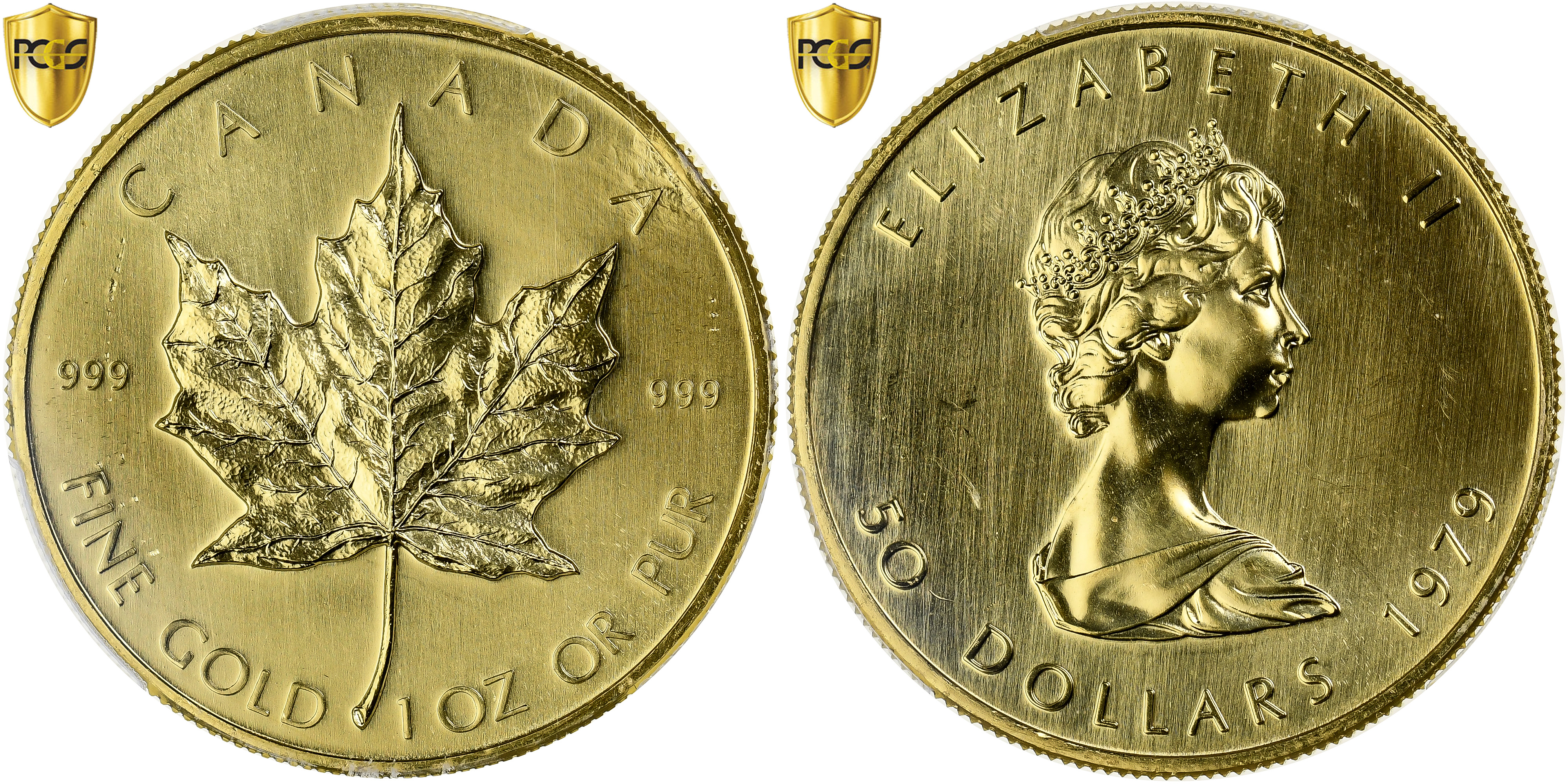 Canada, Elizabeth II, 50 Dollars, Maple Leaf, 1979, Royal Canadian