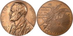 World Coins - France, Medal, Victor Hugo, 1985, Bronze, Borrel.A,