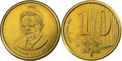 World Coins - Vatican, Token, 10 C, Essai-Trial Benoit XVI, 2005, Brass,