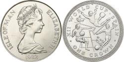 World Coins - Isle of Man, Elizabeth II, Crown, 1982, Pobjoy Mint, Silver, , KM:93a