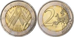 World Coins - France, 2 Euro, Sida, 2014, , Bi-Metallic, Gadoury:19