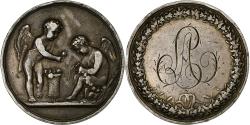 World Coins - France, Medal, Naissance, Angelots, 1810, Silver, Denon / Andrieu,