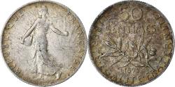 World Coins - France, 50 Centimes, Semeuse, 1899, Paris, Silver, , Gadoury:420, Le