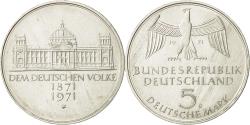 World Coins - Coin, GERMANY - FEDERAL REPUBLIC, 5 Mark, 1971, Karlsruhe, Germany,
