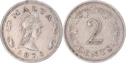 World Coins - Coin, Malta, 2 Cents, 1976