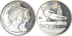 World Coins - Coin, BRITISH VIRGIN ISLANDS, Dollar, 2012, Franklin Mint, Gymnastique,