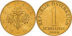World Coins - Austria, 1 Schilling, 2000, Vienna, Bronze-Aluminium, , KM:2886