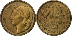 World Coins - France, Guiraud, 10 Francs, 1954, Beaumont - Le Roger,