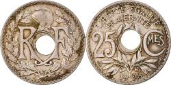 World Coins - Coin, France, Lindauer, 25 Centimes, 1928, Trou Décentré,