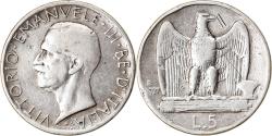 World Coins - Coin, Italy, Vittorio Emanuele III, 5 Lire, 1927, Rome, , Silver