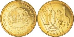 World Coins - Denmark, 10 Euro Cent, 2002, unofficial private coin, , Brass