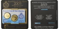 World Coins - San Marino, Set, 2003, 20c + 50c,