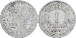 World Coins - France, Franc, Morlon, 1949, Beaumont - Le Roger, Aluminum,