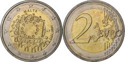 World Coins - Malta, 2 Euro, 2015, Paris, Bi-Metallic,