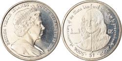 World Coins - Coin, BRITISH VIRGIN ISLANDS, Dollar, 2006, Franklin Mint, 500ème anniversaire
