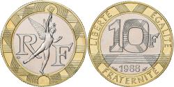 World Coins - Coin, France, Génie, 10 Francs, 1988, , Bi-Metallic, KM:964.1