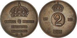 World Coins - Coin, Sweden, Gustaf VI, 2 Öre, 1955, , Bronze, KM:821