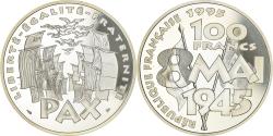 World Coins - Coin, France, 8 mai 1945, 100 Francs, 1995, Proof, , Silver, KM:1116.2