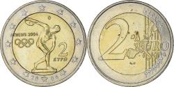 World Coins - Greece, 2 Euro, 2004 Olympics, 2004, Athens, , Bi-Metallic, KM:209