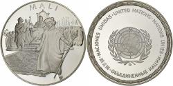 World Coins - France, Medal, Nations Unies, Mali, Silver,