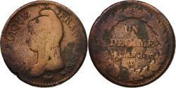 World Coins - Coin, France, Dupré, Decime, 1799, Lille, , Bronze, KM:644.11