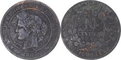 World Coins - Coin, France, Cérès, 10 Centimes, 1883, Paris, , Bronze, KM:815.1