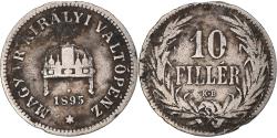 World Coins - Coin, Hungary, 10 Filler, 1895